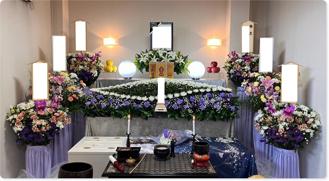 味くら苑法要ルーム：一日葬